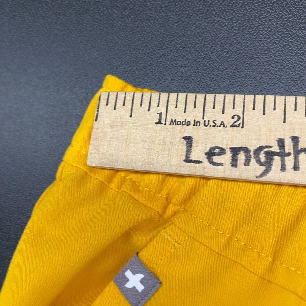 FIGS Tansen Jogger Scrub Pants Men L Tall Yellow Drawstring Pockets Po#5956 NWOT - Picture 9 of 11